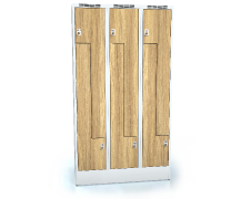 Cloakroom locker Z-shaped doors ALDERA 1920 x 1050 x 500